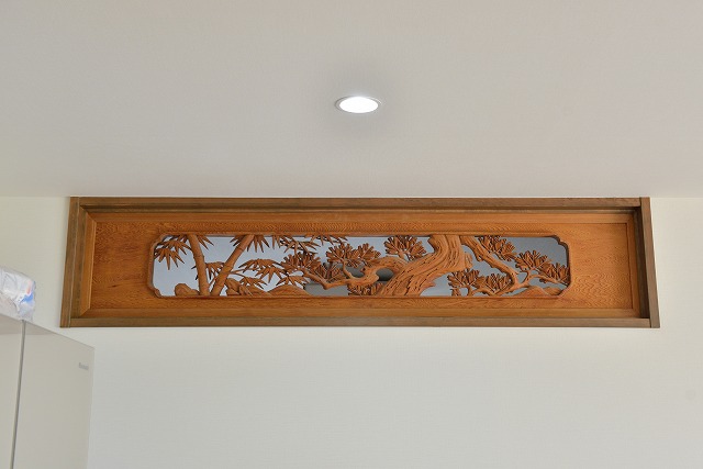 もともとの家の木材や建具