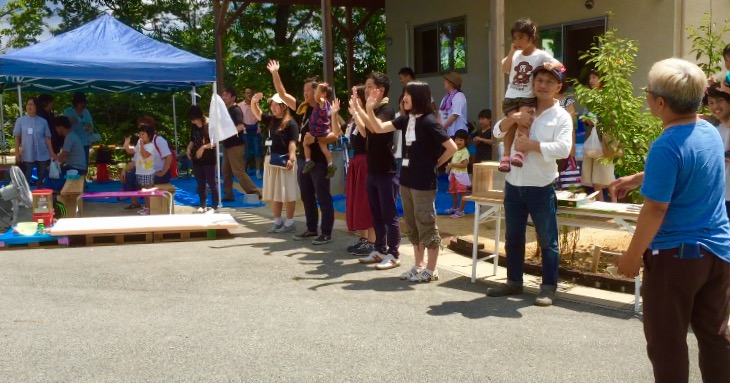 OB見学会の様子